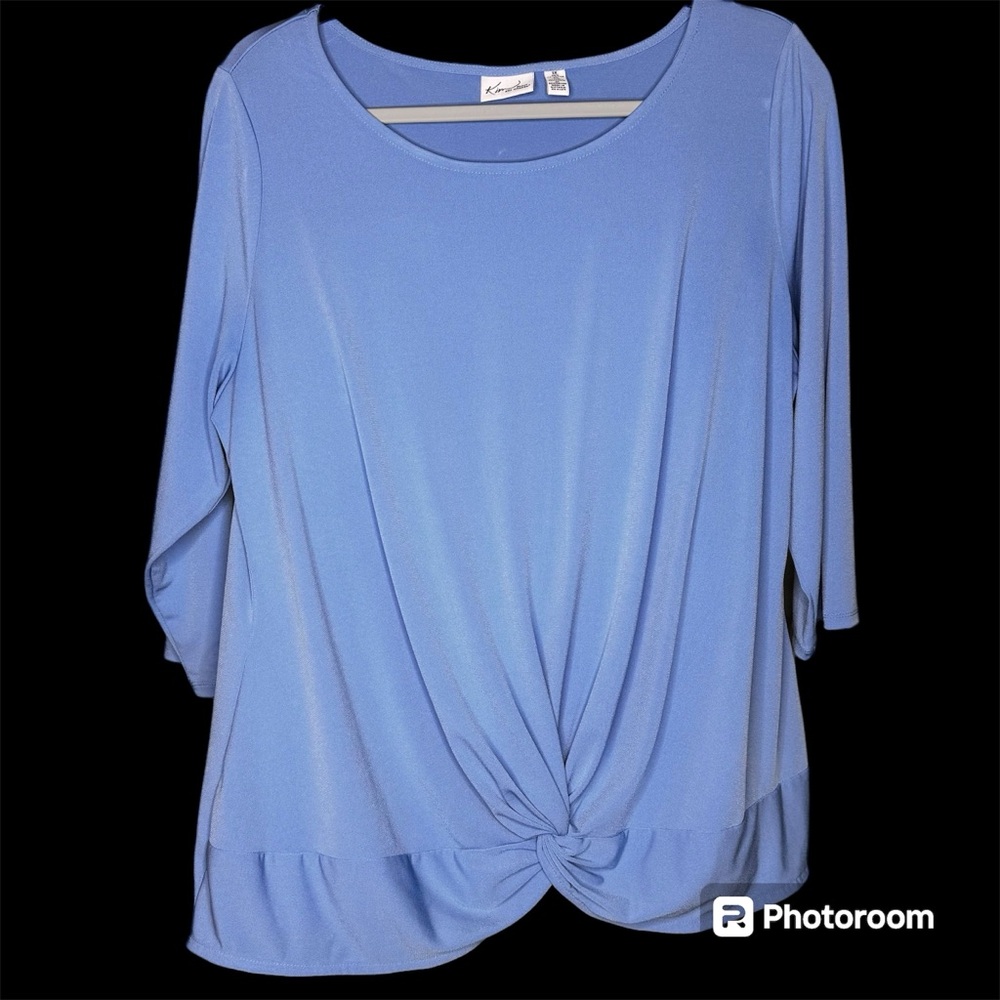 Blue dress shirt